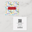 Zoek naar kleurpotlood visitekaartjes Kleurrijk