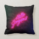 Zoek naar neon kussens Typografie