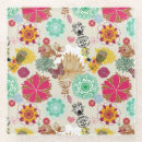 Zoek naar retro stijl onderzetters Abstract