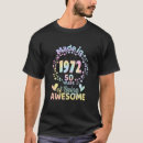 Zoek naar geboren 1972 tshirts Jaren