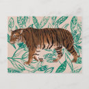 Zoek naar tijger briefkaarten Wilde dieren