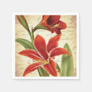 Zoek naar amaryllis servetten Rood