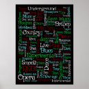 Zoek naar muziek posters Tekst