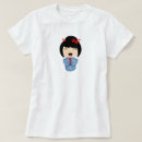 Zoek naar kokeshi pop tshirts Geisha