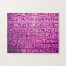 Zoek naar hiërogliefen puzzels Egyptisch