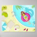Zoek naar tropische vakantie posters Palmboom