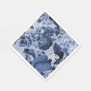 Zoek naar floral servetten Blauwe bloem