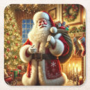 Zoek naar sinterklaas onderzetters Santa