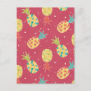 Zoek naar ananas patroon briefkaarten Tropen