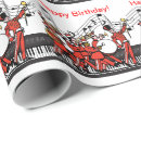 Zoek naar musicus cadeaupapier Band