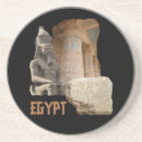 Zoek naar oud egypte onderzetters Standbeeld
