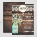 Zoek naar mason jar wedding uitnodigingen Kant