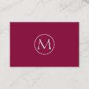 Zoek naar monogrammen visitekaartjes Minimalistisch