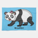 Zoek naar panda keuken handdoeken Cartoon