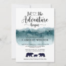 Zoek naar mountain babyshower uitnodigingen Rustisch