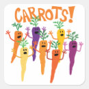 Zoek naar wortels stickers Kleurrijk