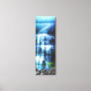 Zoek naar waterval kunst Blauw