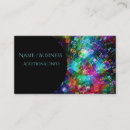 Zoek naar abstracte achtergrond visitekaartjes Cool