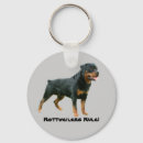 Zoek naar hond sleutelhangers Rottweiler