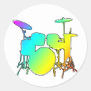 Zoek naar trommel stickers Muziek