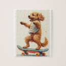 Zoek naar skateboard puzzels Hond