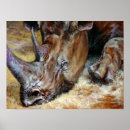 Zoek naar neushoorn kunst Dieren