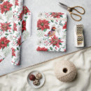 Zoek naar witte vogels cadeaupapier Kerstmis