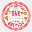 Zoek naar pizza verjaardag stickers Kinder pizzafeest