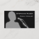 Zoek naar vocalist visitekaartjes Muzikaal