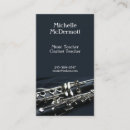 Zoek naar klarinet visitekaartjes Instrument