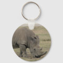 Zoek naar neushoorns sleutelhangers Afrika