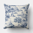 Zoek naar toile jouy kussens Blauw en wit