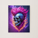 Zoek naar punk puzzels Schedel