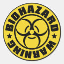 Zoek naar biohazard symbool stickers Teken