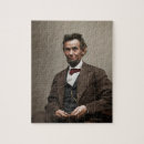 Zoek naar abraham lincoln puzzels 16e president