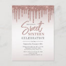 Zoek naar sweet 16 uitnodigingen Trendy