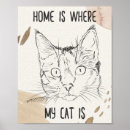 Zoek naar binnenlandse kat posters Kattenliefhebber