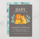 Zoek naar lion babyshower uitnodigingen Miljard