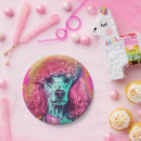 Zoek naar poedel borden Roze