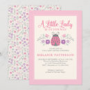 Zoek naar ladybug babyshower uitnodigingen Dametje