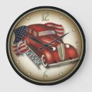Zoek naar amerikaanse auto klokken Vlag