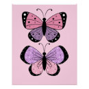 Zoek naar paarse vlinder posters Roze