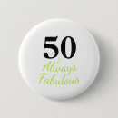 Zoek naar 50 jaar buttons 50 en geweldig