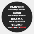 Zoek naar goede stemming stickers President