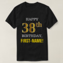 Zoek naar 38ste verjaardag tshirts 38 jaar oud