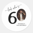 Zoek naar grappige 60ste verjaardag stickers Zestig