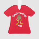 Zoek naar grappige noten ornamenten Zwemmen