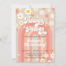Zoek naar flower power party uitnodigingen Meisje