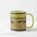 Zoek naar renpaarden mokken Eenjarig paard
