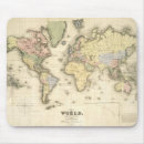 Zoek naar kaart van de wereld muismatten Mercator